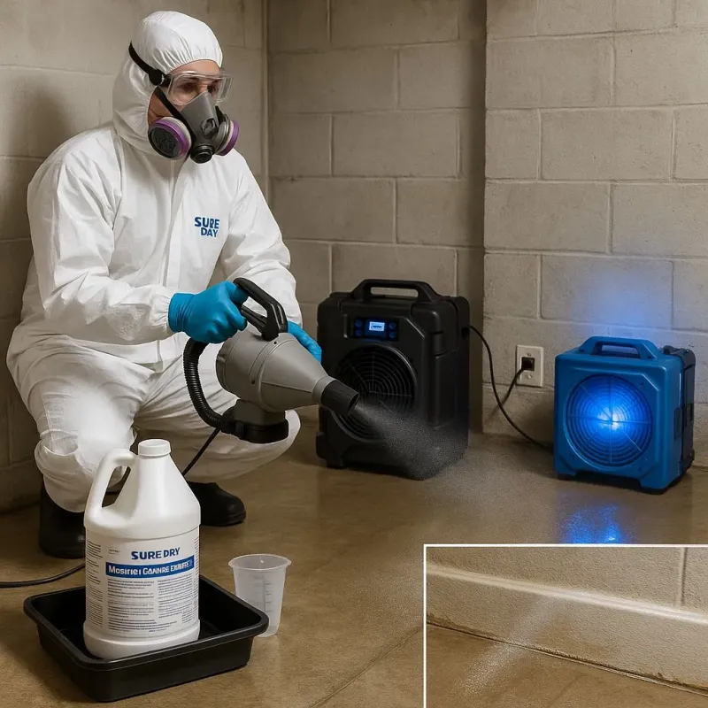 Sanitization and Odor Removal process in Prairie County, AR