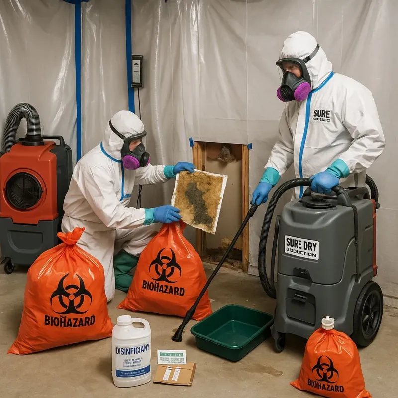 Contaminated Water Handling Protocols process in Prairie County, AR